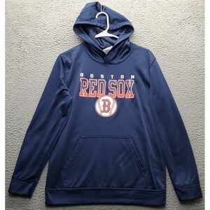 MLB Boston Red Sox Genuine Merchandise by GEN2 Baseball Hoodie Youth Large Navy